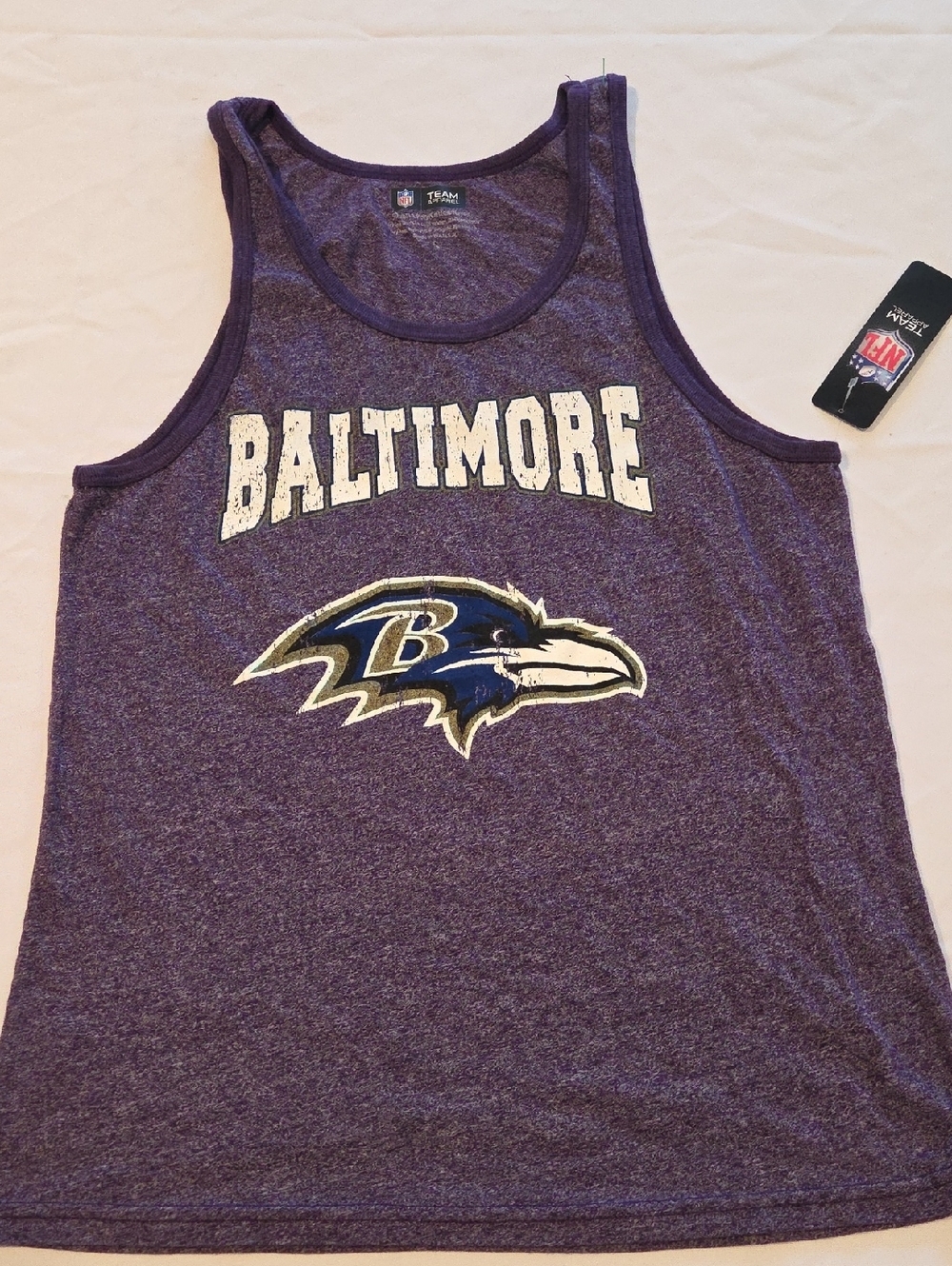 NFL Baltimore Ravens Purple Muscle Tank Top